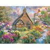 RoseArt – Abraham Hunter Cork Puzzle – Green Mountain Farm – 1000 Piece Jigsaw Puzzle for Adults(Cobblestone Creek)