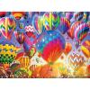 RoseArt – Color Palette – Ice Cream Parlor Pups – 1000 Piece Jigsaw Puzzle for Adults(Ballooning Fun)
