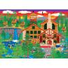 RoseArt – Home Country – County Corner Farmer’s Market 1000 Piece Jigsaw Puzzle for Adults(Dozing Bear Lodge)