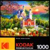 RoseArt – Kodak Premium – Iconic Sunset – 1000 Piece Jigsaw Puzzle for Adults(Famous Medieval Castle)