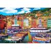 RoseArt – Kodak Premium – Old Town Harbor of Camogli, Genoa, Italy – 1500 Piece Jigsaw Puzzle for Adults(Old Town Harbor of Camogli  Genoa  Italy)