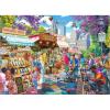 RoseArt Kodak Premium City Street Fair Jigsaw Puzzle, 1000 Pieces, Vibrant Vendors Artwork – Made in USA