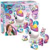 Shimmer ‘n Sparkle CRA-Z Squeezies Unicorn Surprise Mommy & Babies Plush Making Kit – 5 Piece Squeezie Set – Arts and Crafts Activity for Ages 6 and Up
