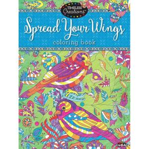 Cra-Z-Art Spread Your Wings Creative Coloring Book 64 Page