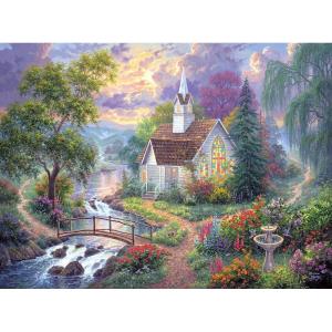 RoseArt – Abraham Hunter – Light Unto My Path – 1000 Piece Jigsaw Puzzle for Adults