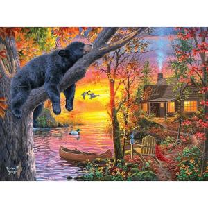 RoseArt – Abraham Hunter – Sleepy – 1000 Piece Jigsaw Puzzle for Adults(Sleepy)
