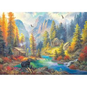 RoseArt – Abraham Hunter- 1000 Piece Jigsaw Puzzle for Adults(Bear Mountain)