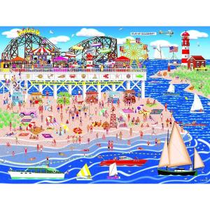 RoseArt – Home Country – Oceanbay Carnival Pier – 1000 Piece Jigsaw Puzzle for Adults
