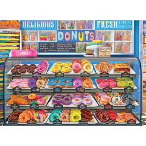 RoseArt – Kodak Premium – 4th of July Yard – 1000 Piece Jigsaw Puzzle for Adults – Patriotic Summer Fun(Delicious Donuts Daily)