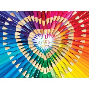 RoseArt – Kodak Premium – Birds and Blooms – 550 Piece Jigsaw Puzzle for Adults(Life is a Box of Colors)