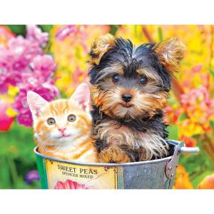 RoseArt – Kodak Premium – Bucket Buddies – 100 Piece Jigsaw Puzzle for Adults
