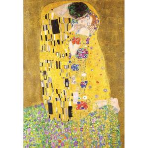 RoseArt – Kodak Premium Masters – American Gothic by Grant Wood – 2000 Piece Jigsaw Puzzle for Adults(The Kiss By Gustav Klimt)