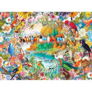 RoseArt – Rose – Love Wins – 1000 Piece Jigsaw Puzzle for Adults(Birdsong)