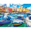 RoseArt – Kodak Premium – Colorful Procida Island and Boats, Italy – 550 Piece Jigsaw Puzzle for Adults