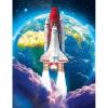 RoseArt – Kodak Premium – Lots of Spots – 100 Piece Jigsaw Puzzle for Adults(Space Shuttle Launch)