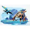 Avatar Diamond Art Jewel by Number Kit by CRA-Z-Art, 9″ x 12″ Sturdy Design Board, Easy Stick-On Gem Art Craft Activity for Kids Ages 6+, Create Sparkling Avatar-Themed Artwork