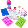 CRA-Z-Treats Gummy Candy Maker Kit – DIY Fruity Gummies with Molds Powder Mixes & Mixer, DIY Candy Making Toy for Kids Ages 8+, Fun