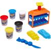 Hot Wheels Softee Dough Build & Smash Play Set, Kids Modeling Dough Playset with Vehicle Molds & Non-Toxic Compound, Ages 3+
