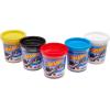 Hot Wheels Softee Dough Build & Smash Play Set, Kids Modeling Dough Playset with Vehicle Molds & Non-Toxic Compound, Ages 3+