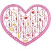 RoseArt Beaded Expressions Heart DIY Beaded Sun Catcher Craft Kit – Valentine’s Day DIY Bead Art for Kids – Design, Bead & Display Hanging Heart Frame – Jewelry-Inspired Window Decor, Ages 8+(Heart)