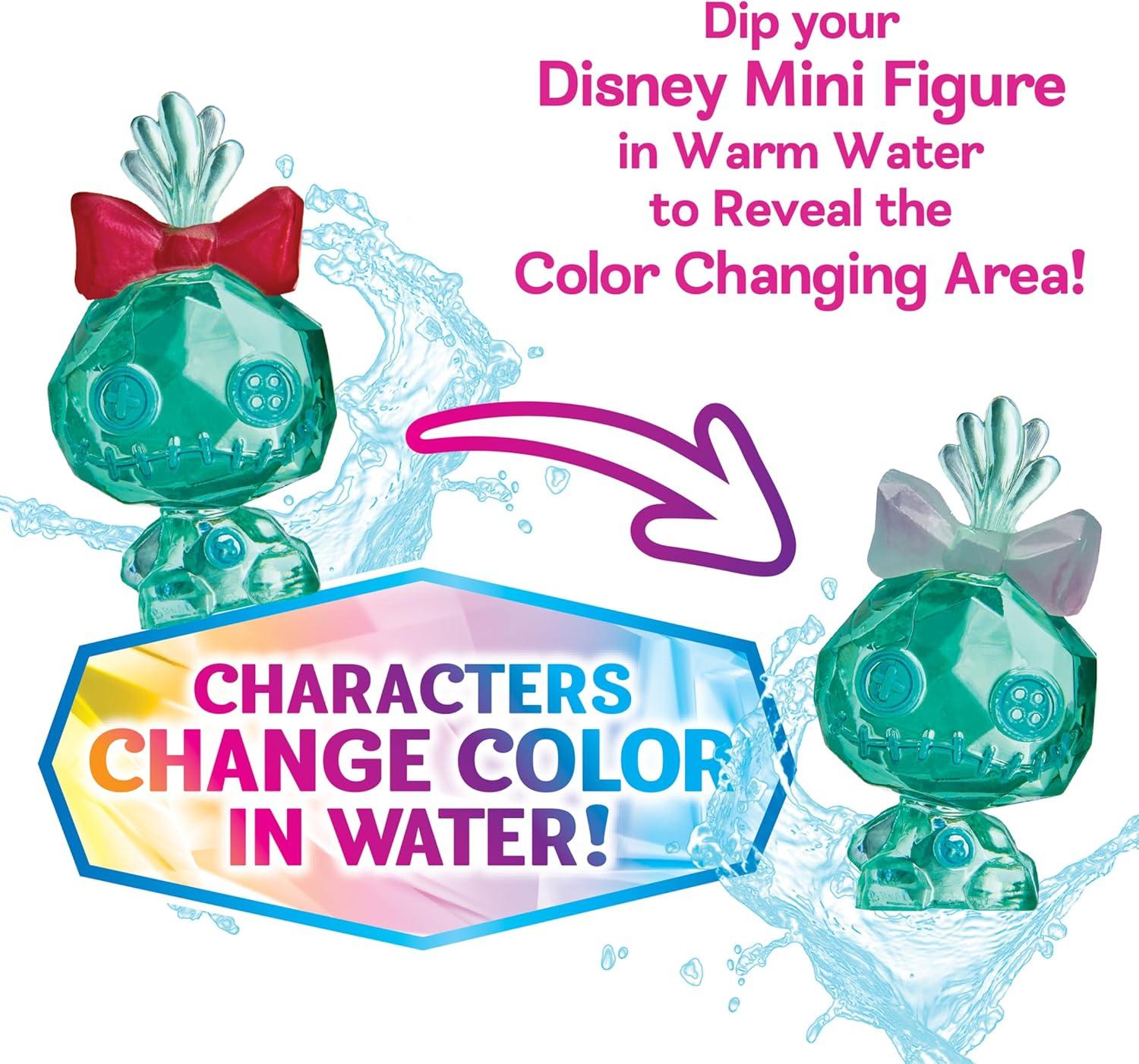 image:imageDisney Crystal Surprise 16 Pack Bundle Series 2 Surprise Blind Mini Figures with Accessories amp Activity Compound Perfect for Party Favors amp Mystery Unboxing FunSeries 1 1 Pack