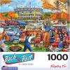 RoseArt – Back to the Past – Gardening with Mom 1000 Piece Jigsaw Puzzle – Vintage Retro Garden Scene Puzzle for Adults – Finished Size 26.625 x 19.25 Made in USA(Tailgating Fun)