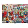 RoseArt – Back to the Past – Gardening with Mom 1000 Piece Jigsaw Puzzle – Vintage Retro Garden Scene Puzzle for Adults – Finished Size 26.625 x 19.25 Made in USA(Hairdresser Beaury Parlor)