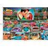 RoseArt – Back to the Past – Gardening with Mom 1000 Piece Jigsaw Puzzle – Vintage Retro Garden Scene Puzzle for Adults – Finished Size 26.625 x 19.25 Made in USA(Drive-In Date Night)