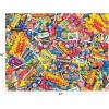 RoseArt – Snack Assortment – Tootsie Mega Mix 500 Piece Jigsaw Puzzle for Adults, Candy Collage Design – Finished Size 24 x 18 – Made in USA