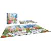 RoseArt – Soft Touch – Autumn Hill Cottage – 1000 Piece Jigsaw Puzzle, Autumn Country Scene Puzzle for Adults – Made in USA(New York Christmas)