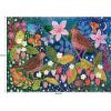 RoseArt – Soft Touch – Autumn Hill Cottage – 1000 Piece Jigsaw Puzzle, Autumn Country Scene Puzzle for Adults – Made in USA(Strawberry Thief)