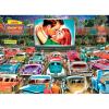 RoseArt – Back to the Past – Gardening with Mom 1000 Piece Jigsaw Puzzle – Vintage Retro Garden Scene Puzzle for Adults – Finished Size 26.625 x 19.25 Made in USA(Drive-In Date Night)