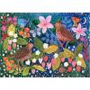 RoseArt – Soft Touch – Autumn Hill Cottage – 1000 Piece Jigsaw Puzzle, Autumn Country Scene Puzzle for Adults – Made in USA(Strawberry Thief)