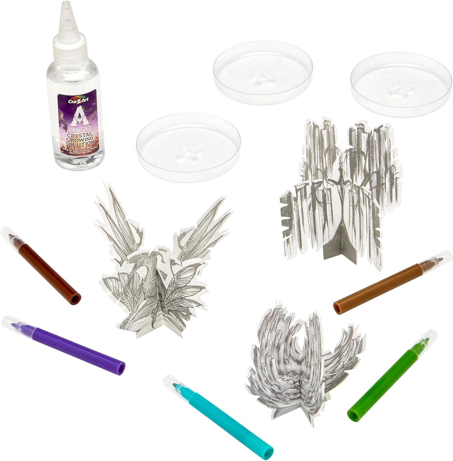 image:imageAvatar Crystal Growing Kit for Kids  Grow Your Own Crystal Tree Banshee amp Cove of Ancestors  Includes Growing Solution amp 5 Color Markers  AvatarInspired STEAM Science Craft Kit