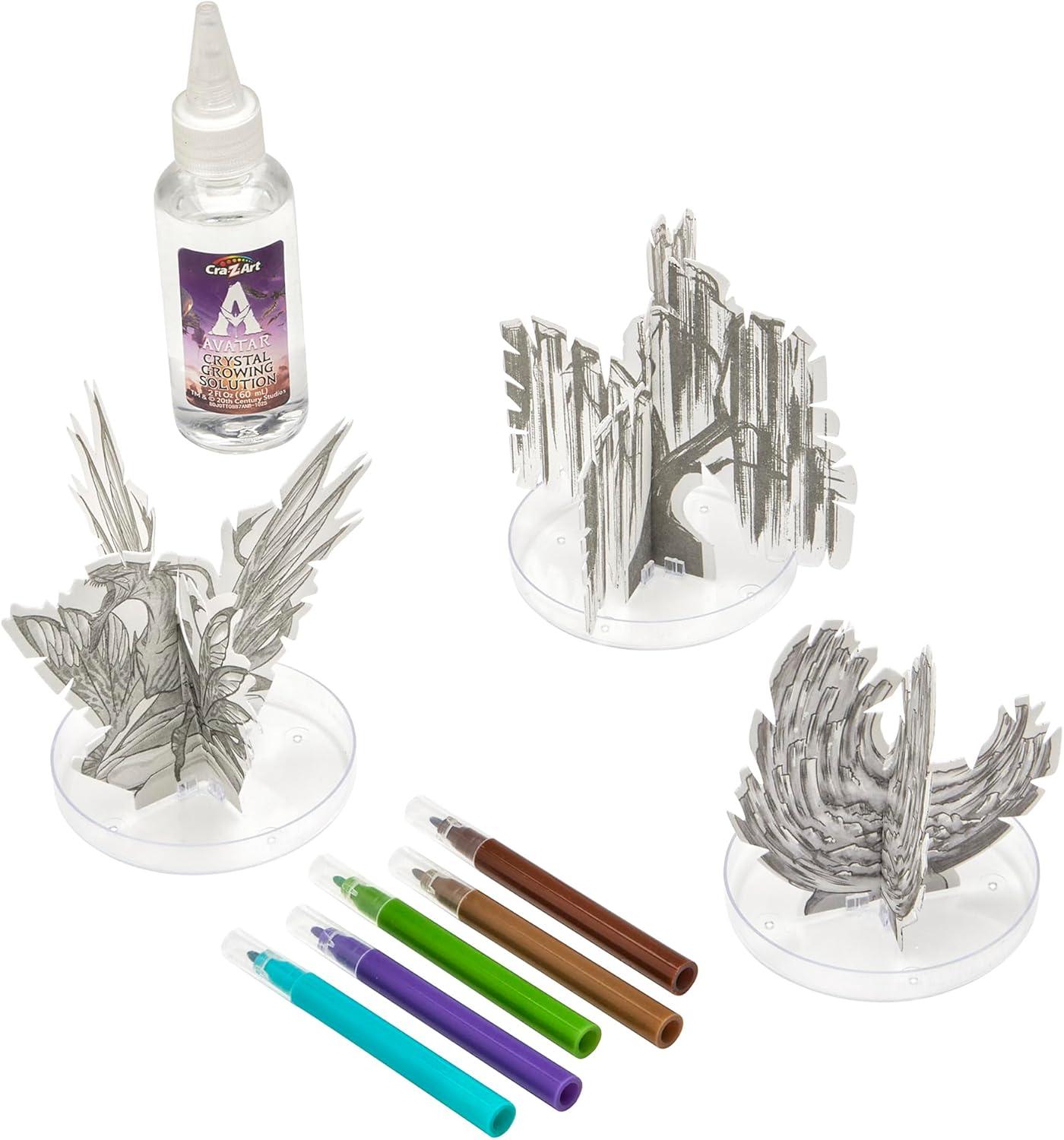 image:imageAvatar Crystal Growing Kit for Kids  Grow Your Own Crystal Tree Banshee amp Cove of Ancestors  Includes Growing Solution amp 5 Color Markers  AvatarInspired STEAM Science Craft Kit