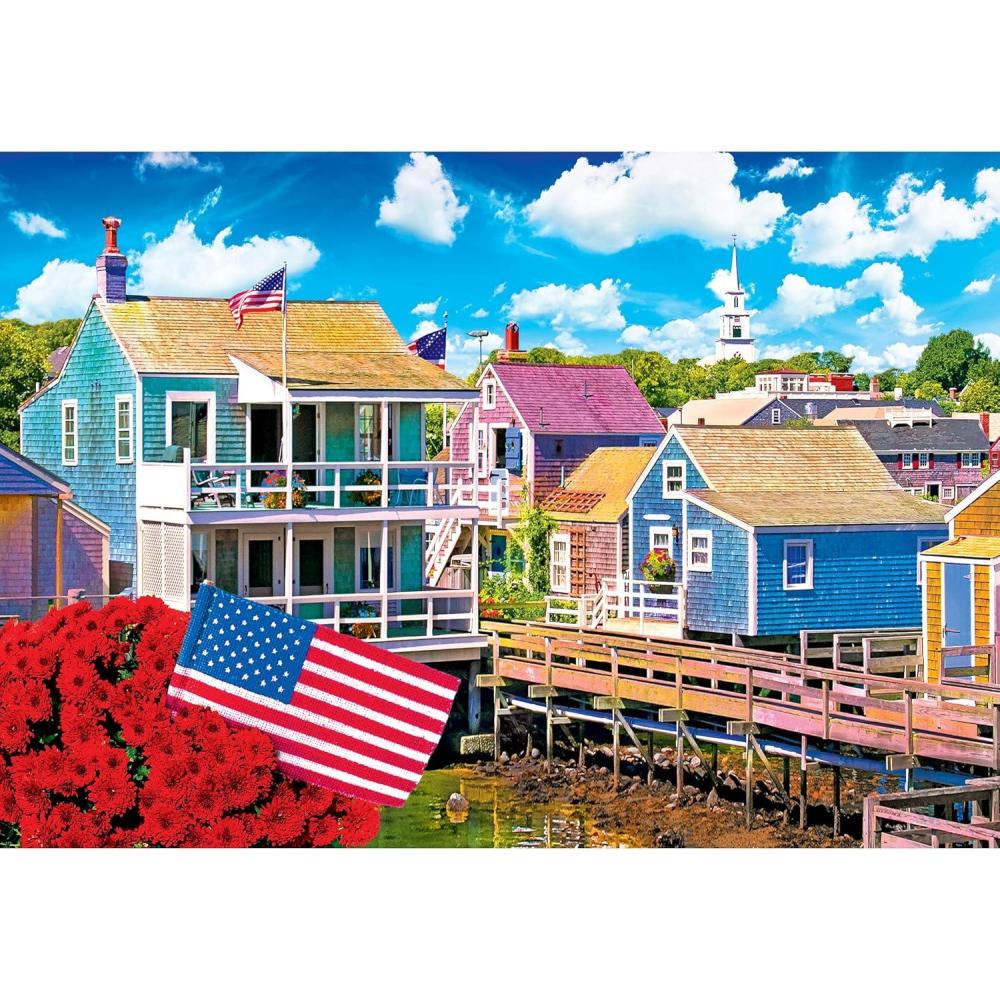image:imageRoseArt  Kodak Premium  Nantucket Massachusetts  1500 Piece Jigsaw Puzzle for Adults