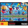 RoseArt – Kodak Premium – Balloon Reflections – 1500 Piece Jigsaw Puzzle for Adults(Balloon Reflections)