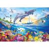 RoseArt – Kodak Premium – Playful Summer Dolphins – 1500 Piece Jigsaw Puzzle for Adults(Playful Summer Dolphins)
