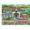 RoseArt – Mini-Shaped – Main Street – 500 Piece Jigsaw Puzzle for Adults(Flowers From The Valley)
