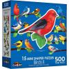 RoseArt – Mini-Shaped – Songbirds II – 500 Piece Jigsaw Puzzle for Adults