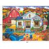 RoseArt – Kodak Premium – The Daily Grind Coffee Shop 350 Piece Jigsaw Puzzle – Cozy Autumn Coffee Shop Scene – Adult Puzzle – Finished Size Approx. 18″ x 24″, Made in USA(Junior’s Farmer Market)