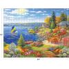 RoseArt – Kodak Premium – The Daily Grind Coffee Shop 350 Piece Jigsaw Puzzle – Cozy Autumn Coffee Shop Scene – Adult Puzzle – Finished Size Approx. 18″ x 24″, Made in USA(Lakeshore Living)