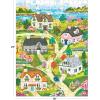 RoseArt – Olivia Gibbs – Coastal Cottage Town 300 Piece Jigsaw Puzzle, Serene Seaside Vacation Scene – Adult Puzzle – Finished Size Approx. 18″ x 24″, Made in USA(Coastal Cottage Town)