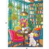 RoseArt – Olivia Gibbs – Coastal Cottage Town 300 Piece Jigsaw Puzzle, Serene Seaside Vacation Scene – Adult Puzzle – Finished Size Approx. 18″ x 24″, Made in USA(Home Library)