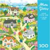 RoseArt – Olivia Gibbs – Coastal Cottage Town 300 Piece Jigsaw Puzzle, Serene Seaside Vacation Scene – Adult Puzzle – Finished Size Approx. 18″ x 24″, Made in USA(Coastal Cottage Town)