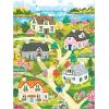 RoseArt – Olivia Gibbs – Coastal Cottage Town 300 Piece Jigsaw Puzzle, Serene Seaside Vacation Scene – Adult Puzzle – Finished Size Approx. 18″ x 24″, Made in USA(Coastal Cottage Town)