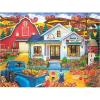 RoseArt – Kodak Premium – The Daily Grind Coffee Shop 350 Piece Jigsaw Puzzle – Cozy Autumn Coffee Shop Scene – Adult Puzzle – Finished Size Approx. 18″ x 24″, Made in USA(Junior’s Farmer Market)