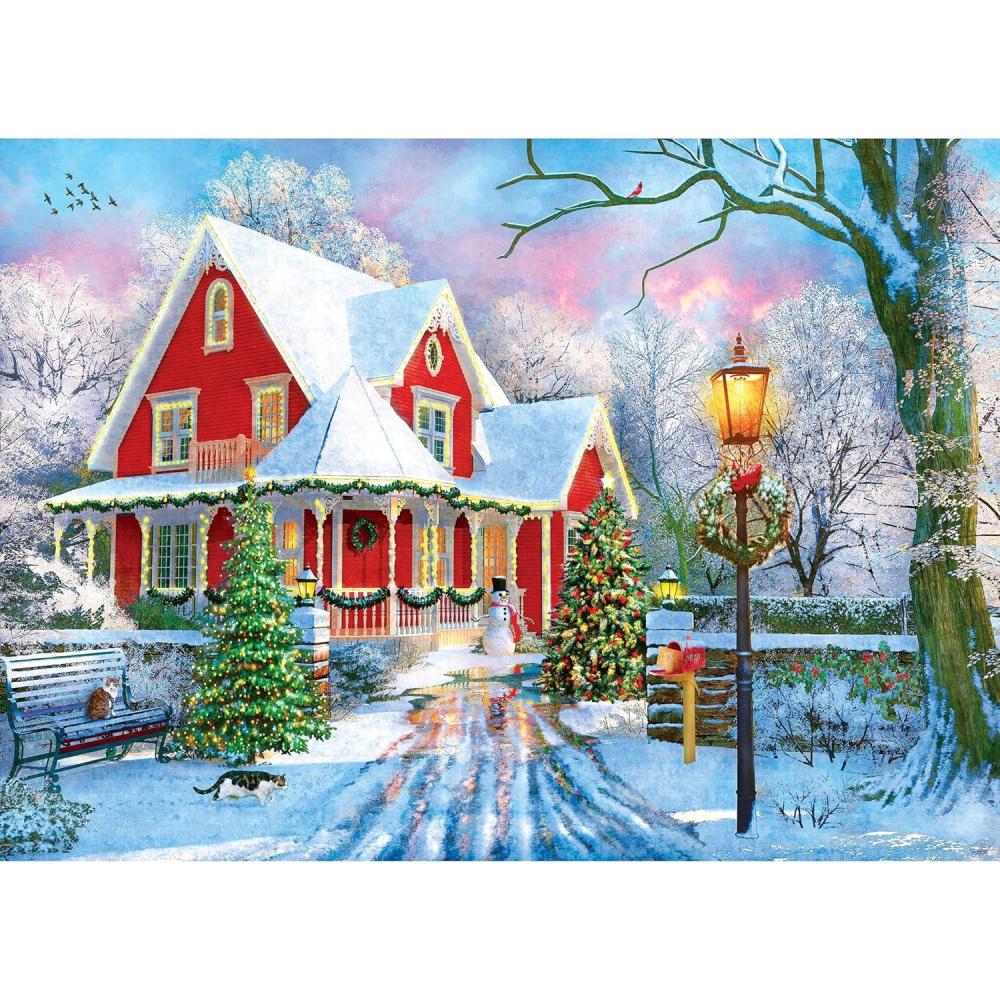 image:imageRoseArt Kodak Premium Christmas at Home 1000 Piece Jigsaw Puzzle for Adults
