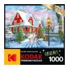 RoseArt – Kodak Premium – Christmas at Home – 1000 Piece Jigsaw Puzzle for Adults