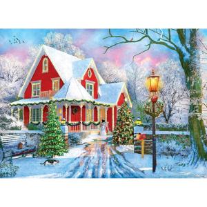 RoseArt – Kodak Premium – Christmas at Home – 1000 Piece Jigsaw Puzzle for Adults